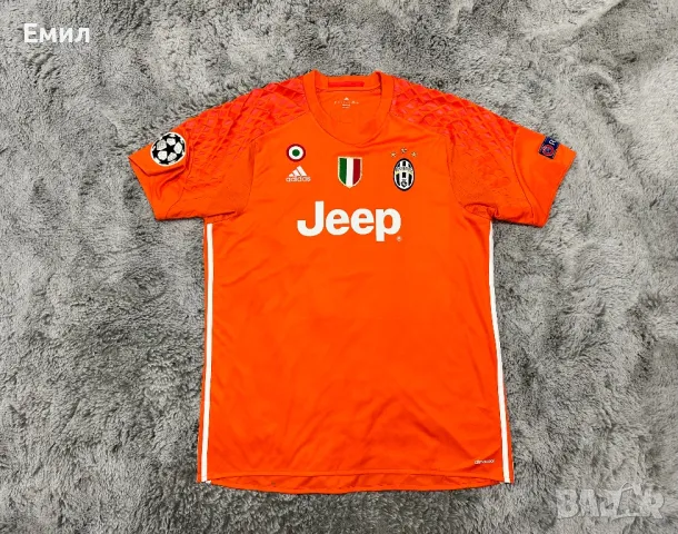 Оригинална тениска Juventus x Buffon x Champions League, Размер XL, снимка 1 - Тениски - 49393275