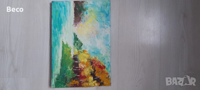 картина Морски пейзаж , снимка 2 - Картини - 53063937