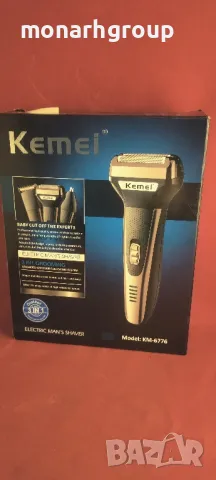 Машинка за бръснене и подстригване Kemei KM-6776, 3 в 1