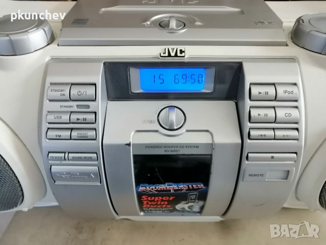 Буумбокс JVC RV-NV51W, снимка 3 - Аудиосистеми - 36154377