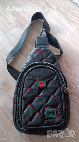 чантичка чанта през рамо диагоналка банан  GUCCI, Louis Vuitton La Coste , снимка 11 - Чанти - 42603703