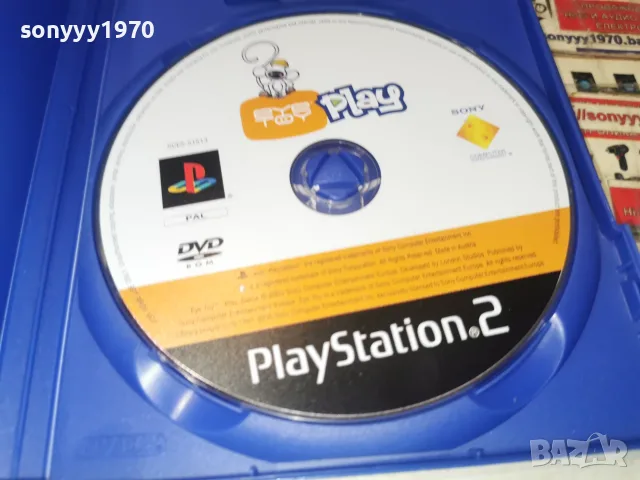 SONY PS2 EYE TOY PLAY GAME 2309261911H2E8R, снимка 4 - Игри за PlayStation - 56200957