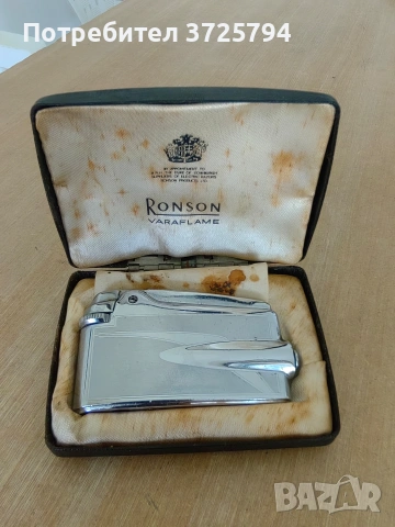 Оригинална запалка. Ronson , снимка 8 - Други ценни предмети - 53611670