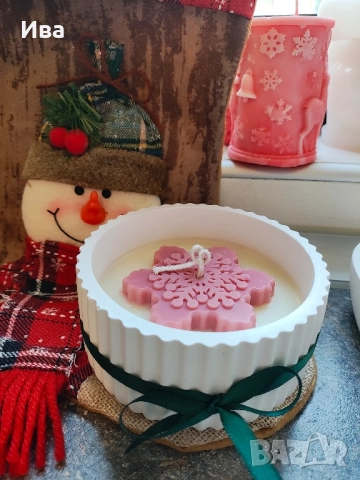 ароматни коледни свещи, снимка 17 - Коледни подаръци - 52554048