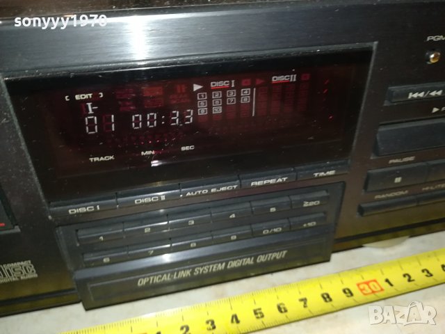 PIONEER PD-Z570T TWIN-TRAY CD MADE IN JAPAN-LNV OPTICAL OUT 1007231948, снимка 12 - Ресийвъри, усилватели, смесителни пултове - 41509911