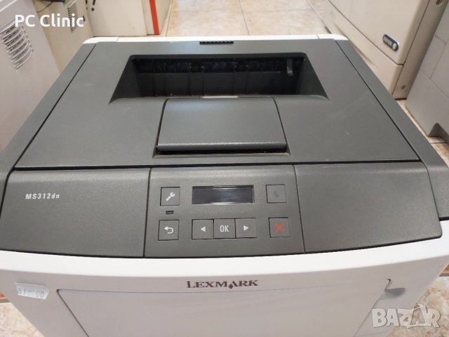 Lexmark MS312DN Лазерен Принтер с 6 месеца гаранция, laser printer 6 months warranty, снимка 2 - Принтери, копири, скенери - 42420060