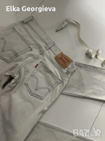 Оригинални мъжки дънки Levi’s модел 511, снимка 4 - Дънки - 55771191
