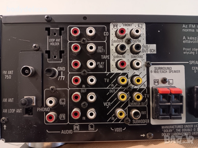 Technics SA-AX530 ресийвър, снимка 6 - Ресийвъри, усилватели, смесителни пултове - 51831555