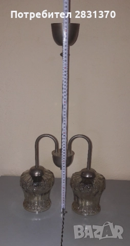 Абажур, снимка 2 - Антикварни и старинни предмети - 52059781