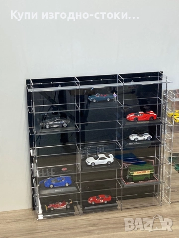 Витрини за мини колички и мотори с мащаб 1:43, снимка 4 - Колекции - 51629306