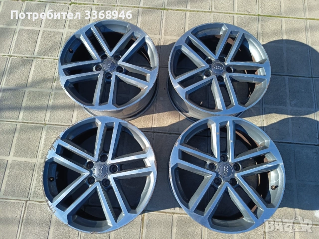 Джанти Audi 18" 5x112 Ауди 5х112 ОРИГИНАЛНИ , снимка 2 - Гуми и джанти - 53792316