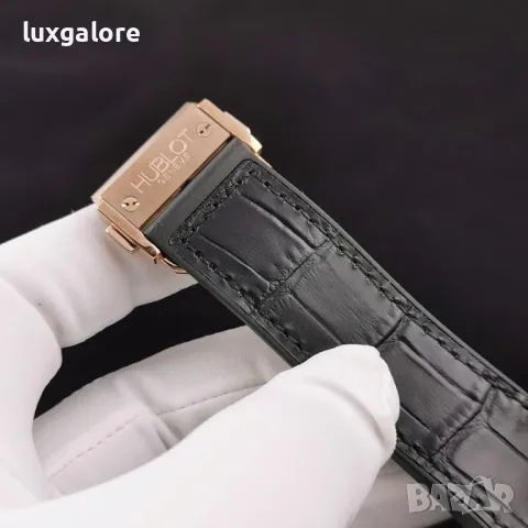 Мъжки часовник Hublot Classic Fusion Chronograph с автоматичен механизъм, снимка 8 - Мъжки - 48329880