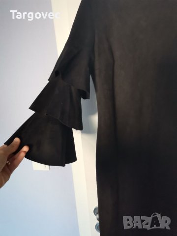 Нова дамска рокля велур, снимка 2 - Рокли - 41939767