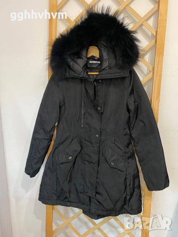 Яке с естествен косъм на качулката, снимка 7 - Якета - 52875107