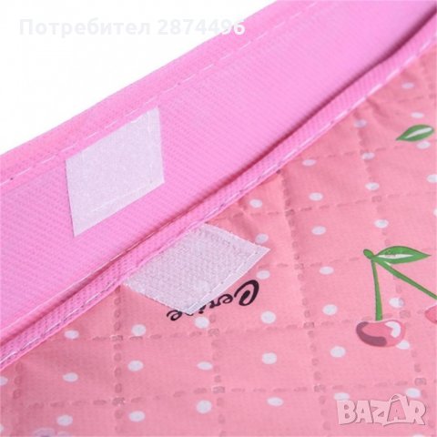 2550 Комплект от 3 броя текстилни кутии за съхранение на бельо, снимка 7 - Други стоки за дома - 35762241