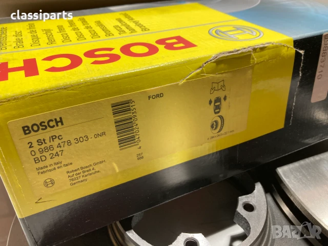 Спирачни дискове BOSCH за ФОРД Транзит / FORD Transit, снимка 4 - Части - 50647946