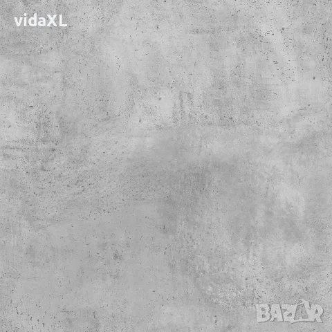 vidaXL Шкаф витрина, бетонно сив, 82,5x30,5x80 см, инженерно дърво, снимка 8 - Секции и витрини - 56147856