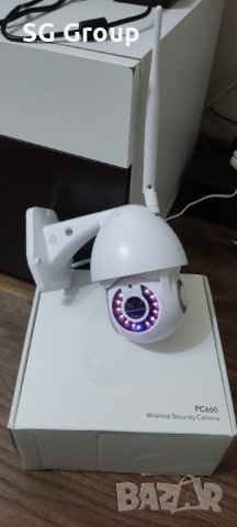 Безжична Full HD Wi-Fi охранителна камера за видеонаблюдение, снимка 6 - HD камери - 35852233