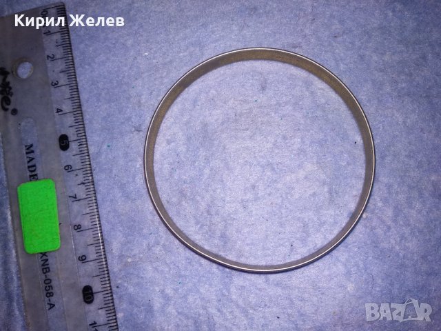 МОДНА ФЛОРАЛНА АРТ ГРИВНА НЕРЪЖДАЕМА ЕМАЙЛИРАНА БЛАГОРОДНА СТОМАНА 37530, снимка 9 - Гривни - 40813979