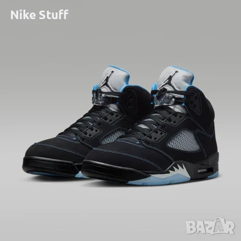 Nike Air Jordan 5 Retro OG - Black Carolina - 41 до 45.5, снимка 4 - Спортни обувки - 56062202