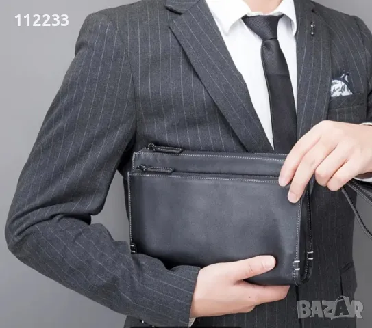 Мъжка чантичка-клъч, снимка 2 - Чанти - 49774098