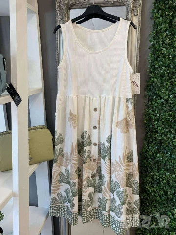 лека и удобна лятна рокля в три десена , снимка 3 - Рокли - 50695142