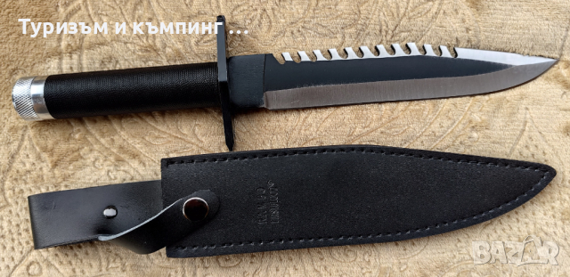 Нож за оцеляване - RAMBO FIRST BLOOD, снимка 12 - Ножове - 16507766