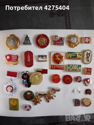 Два класьора със значки и медали от колекция, снимка 6 - Колекции - 51476900