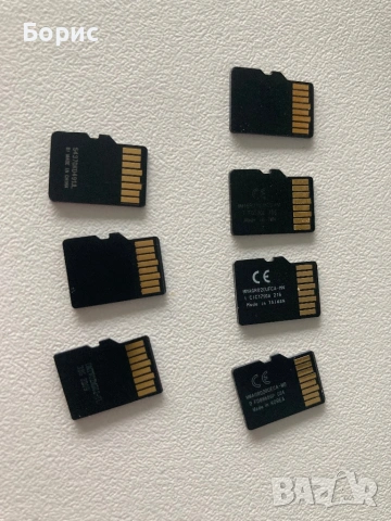 7 броя microSD карти, отлични, снимка 2 - Карти памет - 53467786