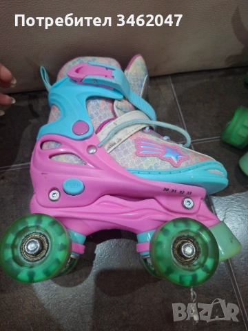 Ролкови кънки,регулиращи се в четири размера  30-33, снимка 3 - Ролери, кънки - 53776808