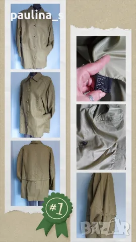 Естествена кожа / Дамско кожено яке с астраганена яка ”Da Vinci” leathers - 2XL/3XL  , снимка 11 - Якета - 15391194