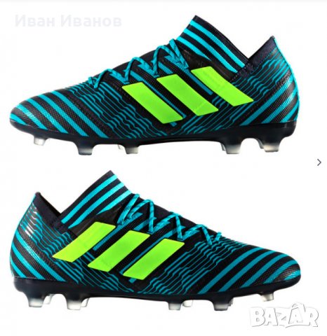 бутонки  ADIDAS NEMEZIZ 17.2 FG  номер 42,5-43,5, снимка 3 - Футбол - 36783912