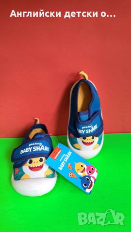 Английски детски кецки-BABY SHARK, снимка 5 - Детски гуменки - 41525284