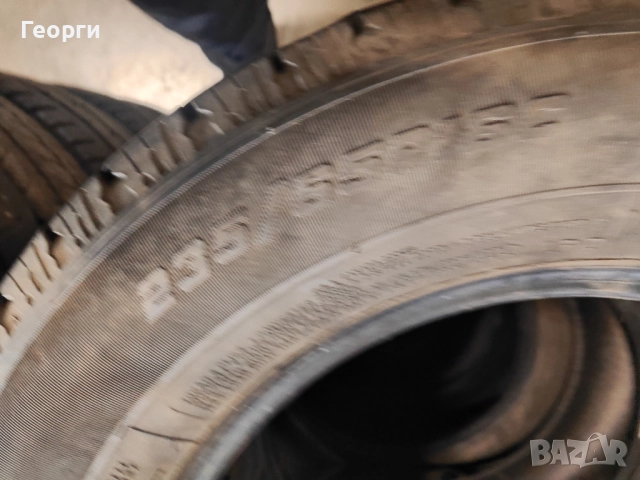 2бр.всесезонни гуми 235/65/16C Goodyear, снимка 6 - Гуми и джанти - 52144326