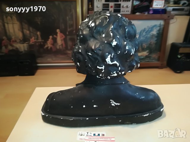 БЕТХОВЕН ГОЛЯМ МАСИВЕН БЮСТ ОТ ГЕРМАНИЯ 1804231514, снимка 10 - Антикварни и старинни предмети - 40401009