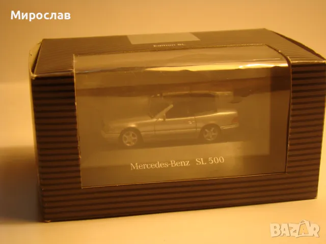 HERPA H0 1/87 MERCEDES BENZ SL  500  МОДЕЛ КОЛИЧКА, снимка 6 - Колекции - 48521869
