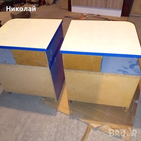 Нощни шкафчета два броя , снимка 3 - Спални и легла - 51796892