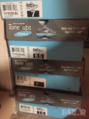 Дамски маратонки  merrell носени и  skeshers   чисто нови, снимка 5 - Маратонки - 37894284