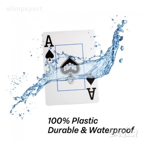 Карти за игра Copag Elite Poker size Jumbo index Red нови , снимка 2 - Карти за игра - 52180551