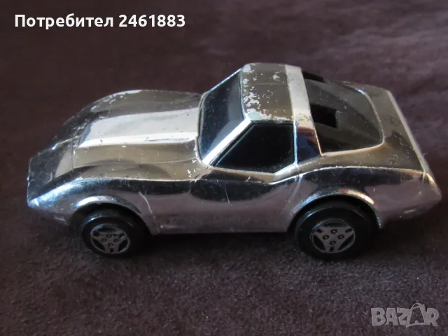 1/40 Macao Corp. 1980 Corvette стара фрикционна играчка, снимка 2 - Колекции - 49681188