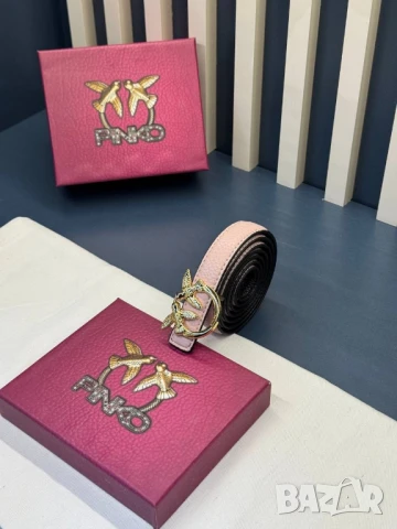 колани от естествена кожа в кутия pinko , снимка 5 - Колани - 50580447