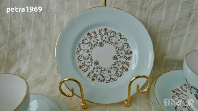 Порцеланови тройни сетове на Hudson and Middleton, снимка 4 - Чаши - 49422476