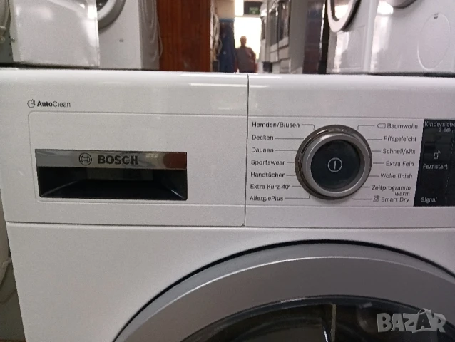 Последен модел сушилня с термопомпа Бош Bosch Serie 8 A+++ 8кг WI-FI  2 години гаранция!, снимка 7 - Сушилни - 50589469