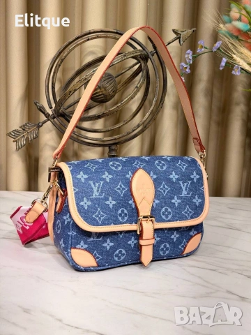 чанти LOUIS VUITTON DIANE ↔️ 24 cm ↕️ 16 cm , снимка 4 - Чанти - 53057094