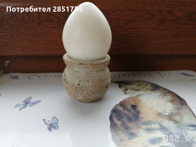 Колекционерско яйце от полускъпоцен камък, снимка 10 - Колекции - 36100011