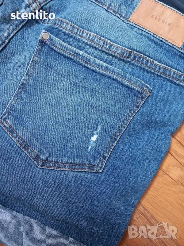 Къси дънки за бременни H&M размер S, снимка 6 - Дрехи за бременни - 41169057
