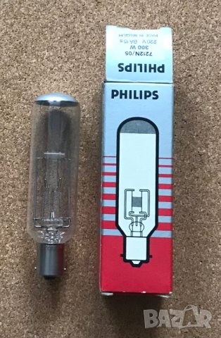 Прожекционна лампа Philips 7212 N/05,220 V,300W.