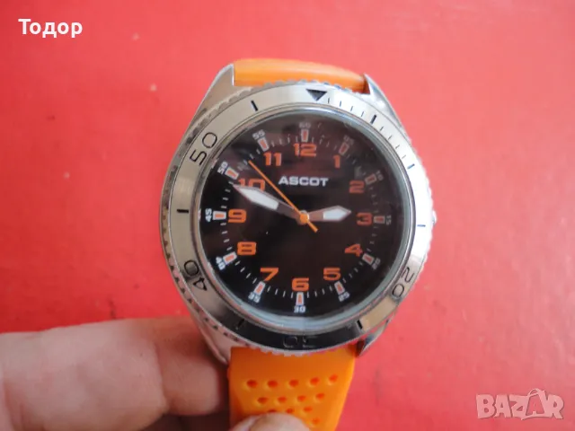 Немски часовник Ascot, снимка 2 - Мъжки - 47496191