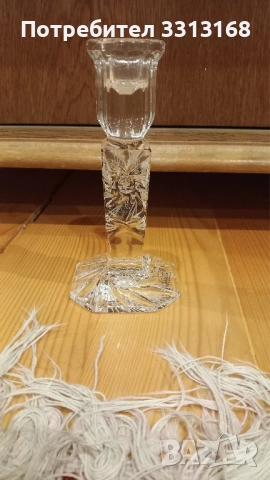 Кристален свещник 