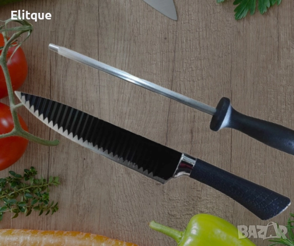 Професионална издръжливост: Комплект кулинарен помощник с точило